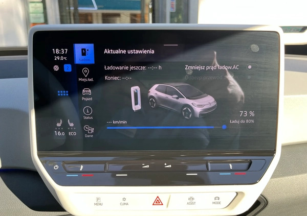 Volkswagen ID.3 cena 119900 przebieg: 21678, rok produkcji 2020 z Krzyż Wielkopolski małe 704
